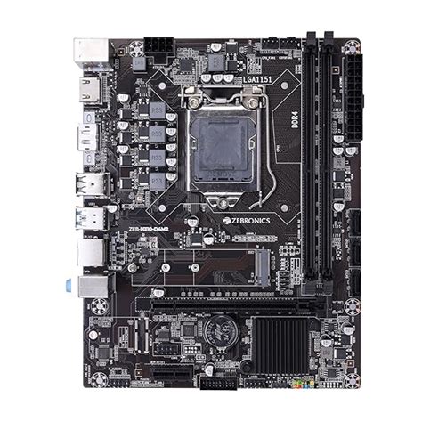 Amazon.in: Buy ZEBRONICS H310 D4M2 Micro-ATX Motherboard for LGA 1151 ...