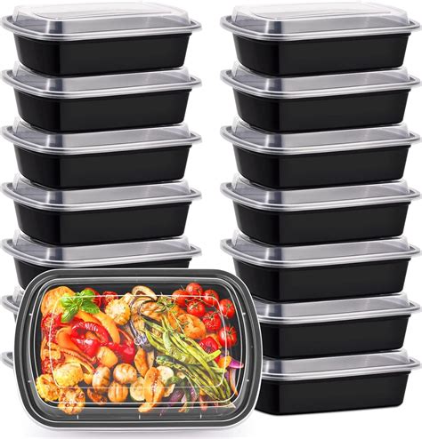 38oz Meal Prep Containers, Extra Large &Thick Food Storage Containers ...