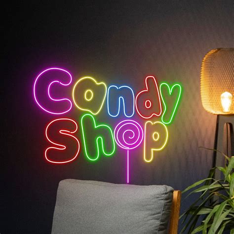 Candy Shop Sign 的图像结果