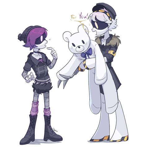 Murder drones uzi and n by madela7263 on DeviantArt