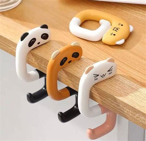 swabs® Cute Portable Folding Bag Hook Hanger Purse Handbag Holders ...