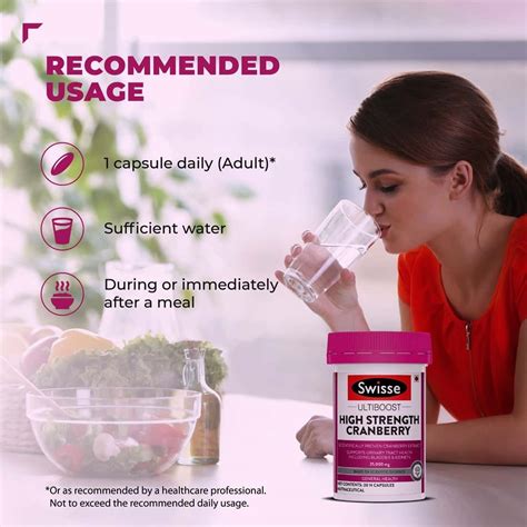 Buy SWISSE ULTIBOOST HIGH STRENGTH CRANBERRY ANTIOXIDANT RICH ...