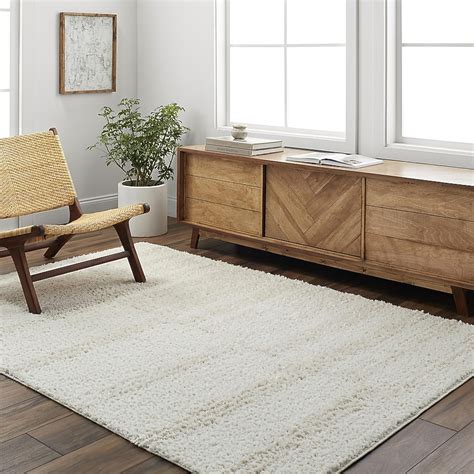 Livabliss 6 X 9 (ft) White Indoor Mid-century Modern Area Rug MSG2310 ...