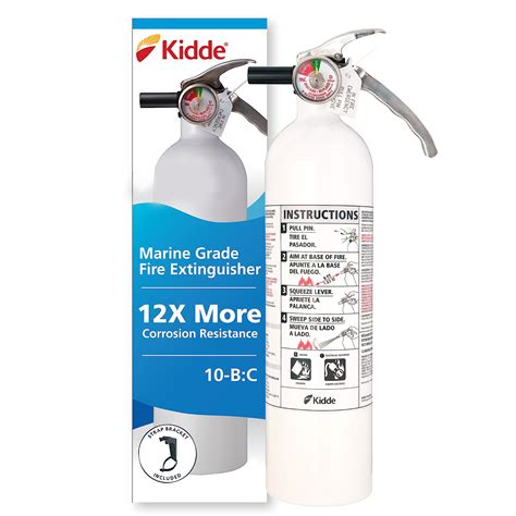 Kidde Mariner 10 Marine Fire Extinguisher for Boats & Watercrafts, 10-B ...