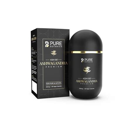 Pure Botanics Ashwagandha KSM-66 - 500 mg | Lab Test | Rating & Review ...