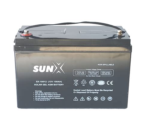 Gel and AGM technology Sealed Maintenance-free Voltage – 12V Capacity ...