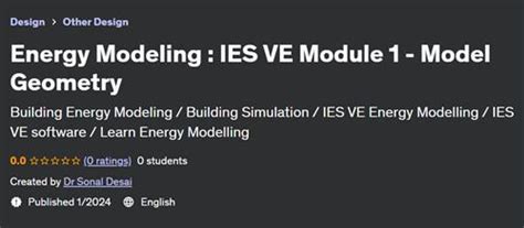 IES VE Modelit Tutorial 的图像结果