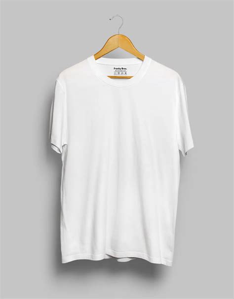 Buy Plain White T shirt for Men and Womens Online in India