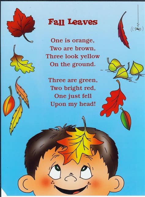 Felt Board Ideas: Fall Leaf Poems
