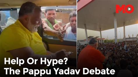 Pappu Yadav: Flood relief or political theatre?