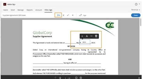 Image result for Adobe Sign Document