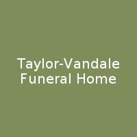 Our Locations | Taylor-Vandale Funeral Home
