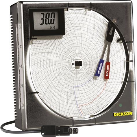 TH803 Dickson | Dickson TH803, 1 Input Channels, 8 Inch Rotary Chart ...