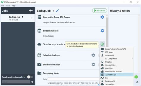 Image result for Backup Database to Azure SQL