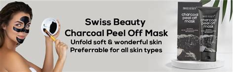 Buy Swiss Beauty Charcoal Peel Off Mask, 100Gm Online at Low Prices in ...