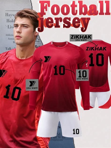 Kit de futebol masculino personalizável estilo AC Milan - Conjunto de ...