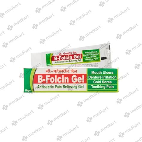 Buy Bfolcin Gel 10 Gm – Uses & Price | Medkart