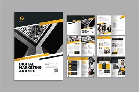 brochure design website