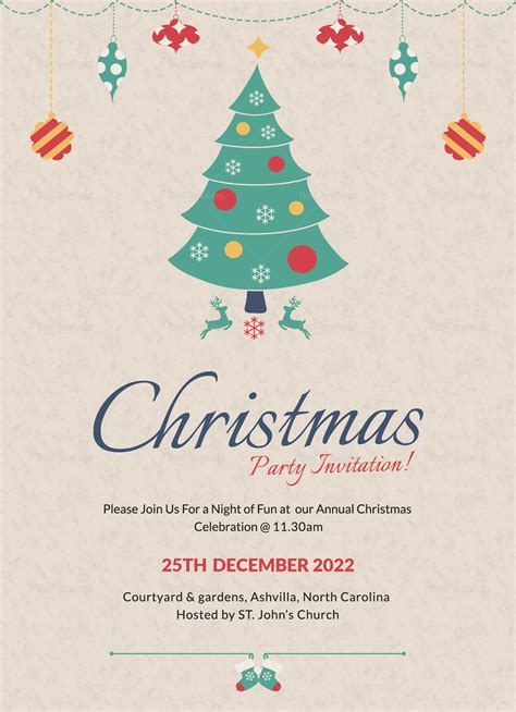 Christmas Party Invites