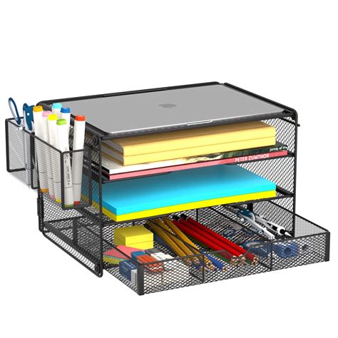 Buy Samstar Paper Letter Tray, 3 Tier Desk Document File Organizer ...