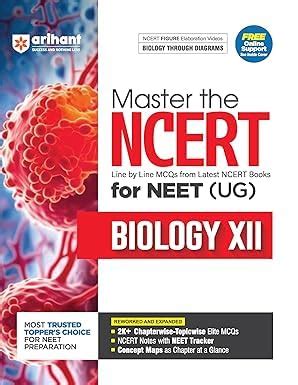 Arihant Master the NCERT NEET (UG) Biology Class 12 NEW 2026 EDITION ...