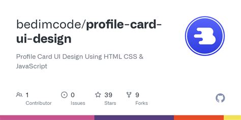 Profile UI Design Source Code 的图像结果