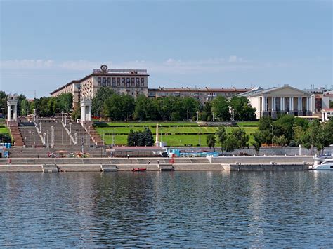 Picture Volgograd Russia river Marinas Cities Building 1600x1200