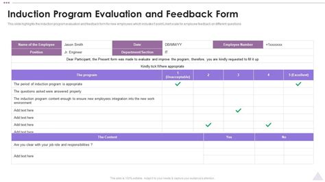 Image result for Induction Program. Feedback Form