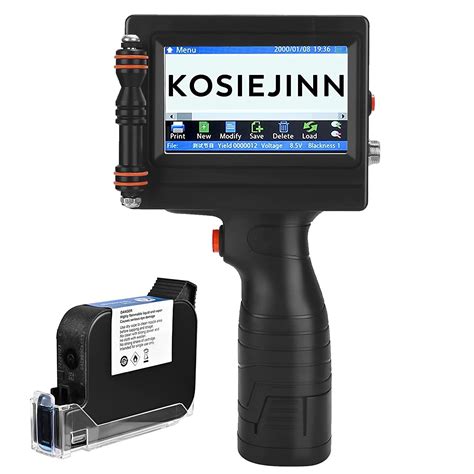 Portable Printer 600DPI with 4.3 Inch Touch Screen?KOSIEJINN Handheld ...