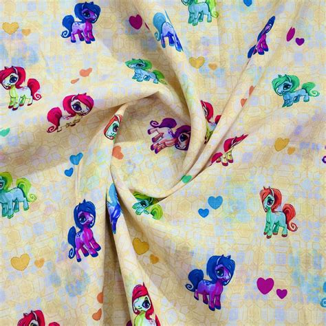 Buy Yellow Kids Print Cotton Fabric Online – TradeUNO Fabrics