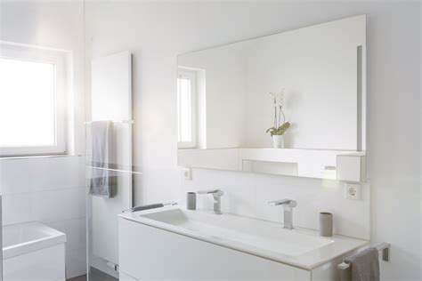Modern White Bathroom at Nate Davidson blog