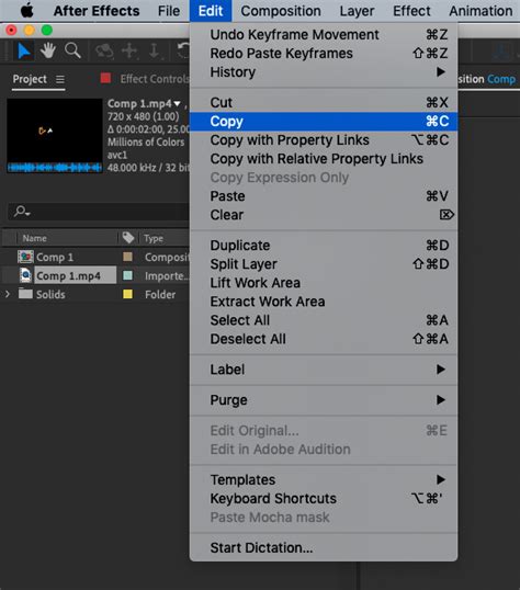Image result for How to Copy and Paste Keyframes After Effects