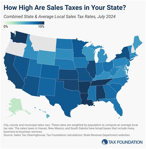 Ohio Sales Tax Chart Printable