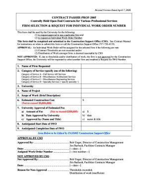 Fillable Online passhe IWO Request Form - passhe Fax Email Print ...
