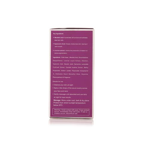 8 Percent Mandelic Acid Face Serum Care – Dermease Store