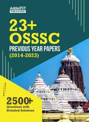 23+ OSSSC Previous Year Book(2014-2023) | 2500+ Questions (Bilingual ...