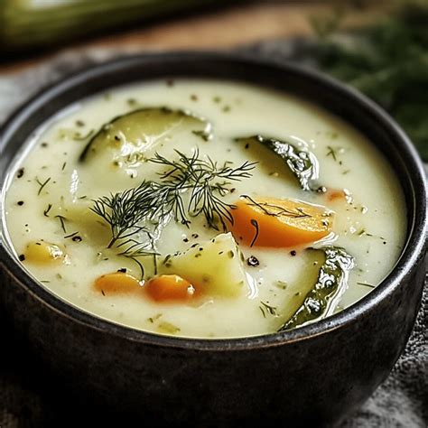 Zesty Dill Pickle Soup Recipe: A Surprising Flavor Fiesta! - Dave's Grill