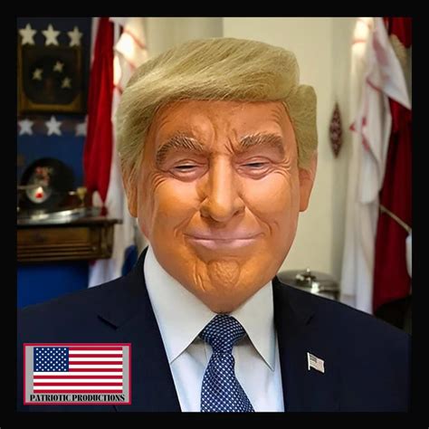 Realistic Donald Trump Latex Mask: Halloween Costume Headgear - Etsy