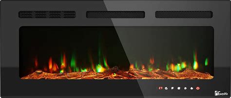 1 Easylife Recessed Wall Mounted Fireplace,Slim India | Ubuy