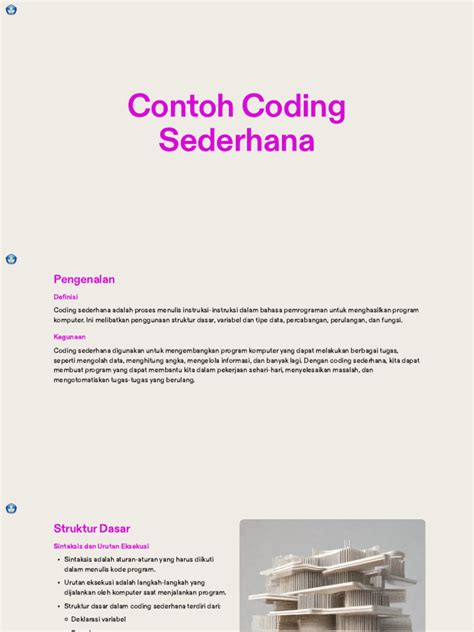 Image result for Contoh Coding Document
