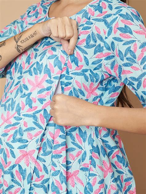 Night Dress For Pregnant Ladies | Maternity Feeding Gowns For Women ...