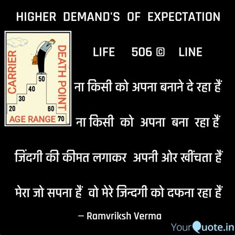 HIGHER DEMAND'S OF EXP... | Quotes & Writings by Ramvriksh Verma ...