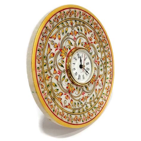 Fabulous Marble Table Clock Big (Product Code 3012) at Rs 1350.00