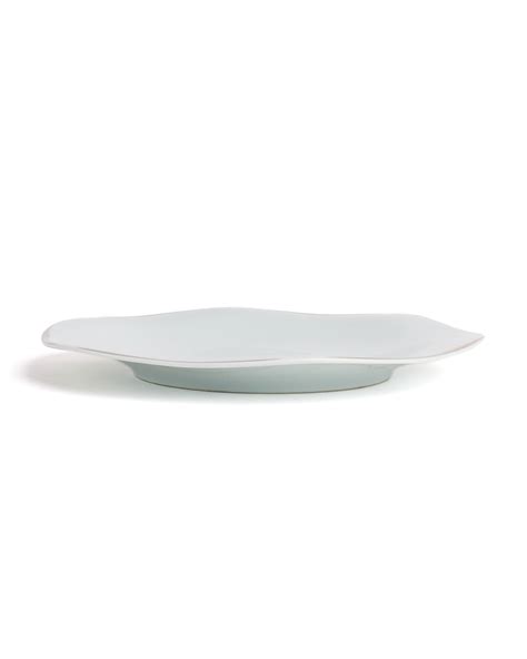 White moon dinner plate – MoonRiverDesign