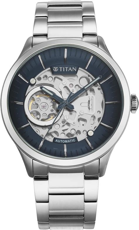 Titan Mechanical Analog Blue Dial Men's Watch 90110WL02/NN90110WL02 ...