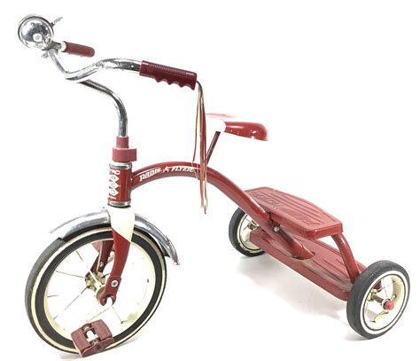 Lot - Vintage Radio Flyer Retro Red Tricycle