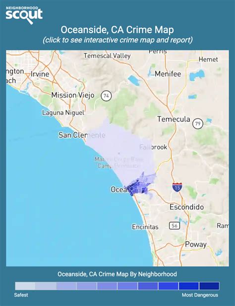 Oceanside California Beach Map