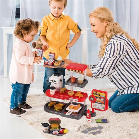 GAGAKU Fast Food Play food Sets for Kids Kitchen India | Ubuy