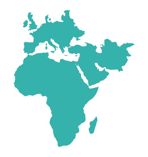 The Middle East And Africa Map