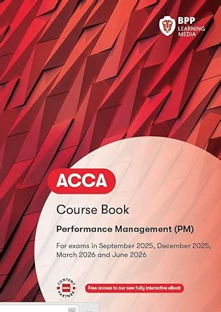Buy ACCA Performance Management: Course Book Book Online at Low Prices ...
